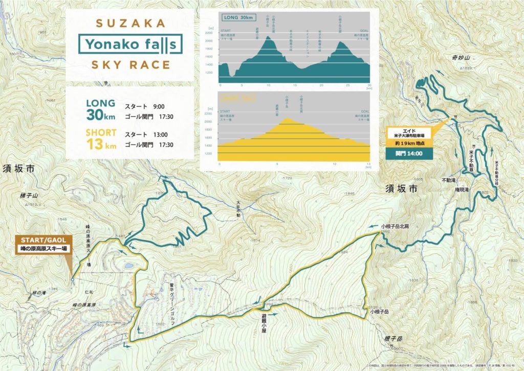 Suzaka Yonako falls sky race map - 3776D